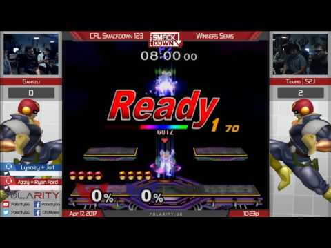 CFL Smackdown 123 Melee - Gahtzu (Falcon) vs Tempo | S2J (Falcon) - Winners Semis