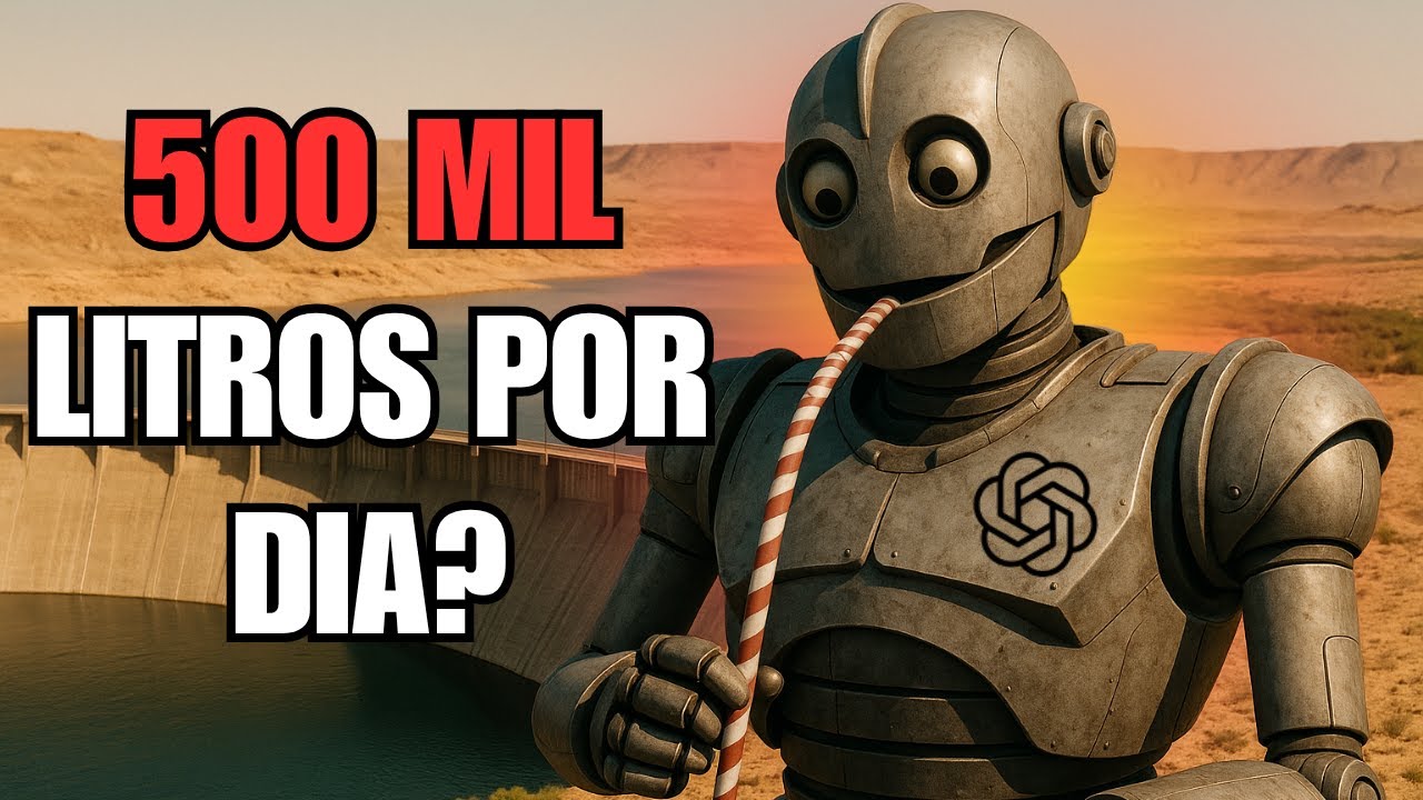 O ChatGPT É O VERDADEIRO VILÃO POR TRÁS DO CONSUMO EXCESSIVO DE ÁGUA?