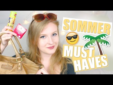 SOMMER MUST HAVES für die HANDTASCHE (WHAT'S IN MY BAG SUMMER EDITION) | PhiiSophie Video