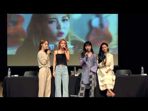 [4K] 180728 RED MOON 강남 팬싸인회 포토타임 마마무 (MAMAMOO) 전체직캠 fancam [ENG,CHN,IDN,Arabic SUB]