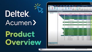 Deltek Acumen: Project Schedule Analysis & Risk Management Solution