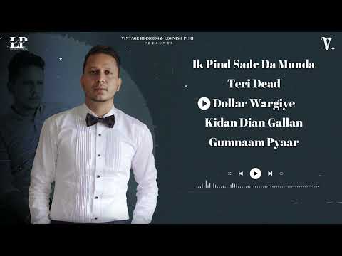 Hustinder Sad Hits Jukebox | Vintage Records | Punjabi Songs