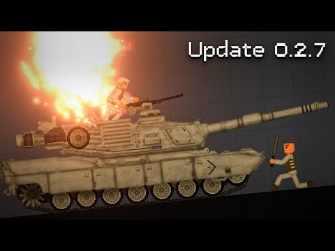 Update 0.2.7 - Tank, Light Settings, New Tool, New Props - Fruit Playground