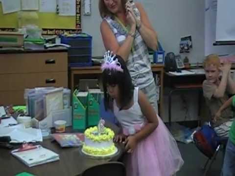 grace purba celebrate her 6th birthday @ school