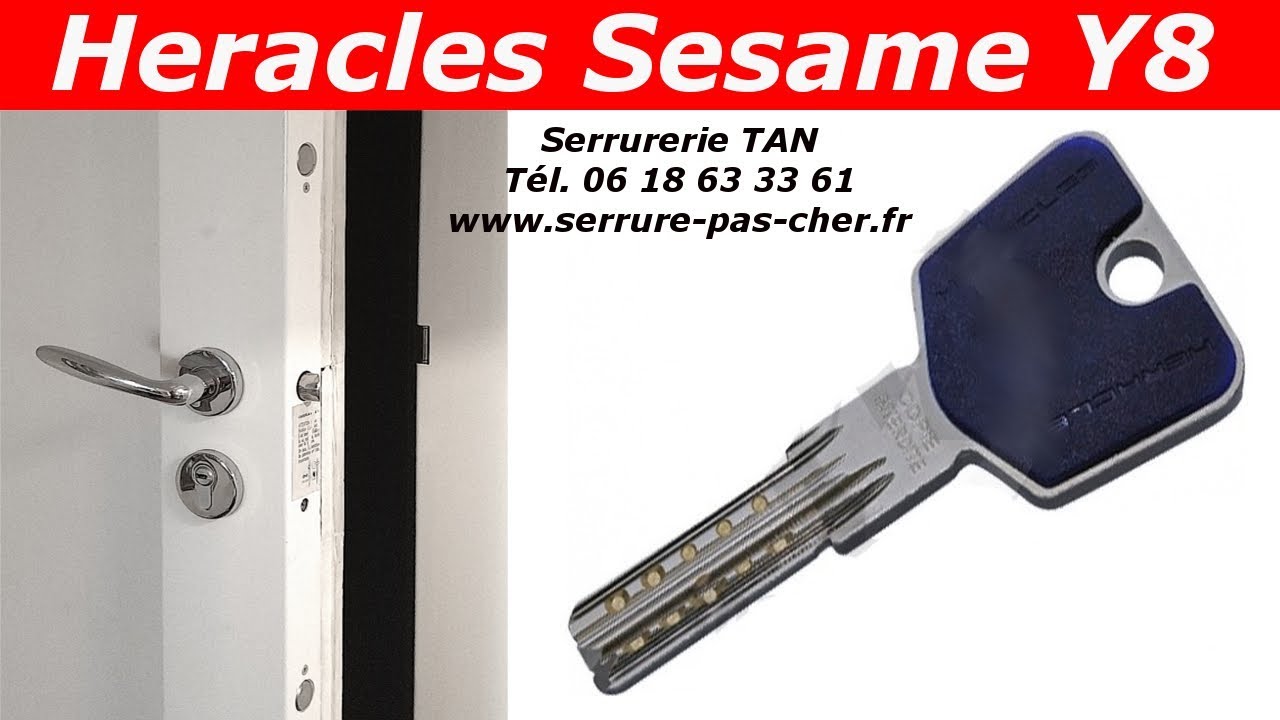 Watch video TUTO Comment changer un cylindre Y8 d'une serrure Héraclès Sésame TUTO Comment changer un cylindre Y8 d'une serrure Héraclès Sésame