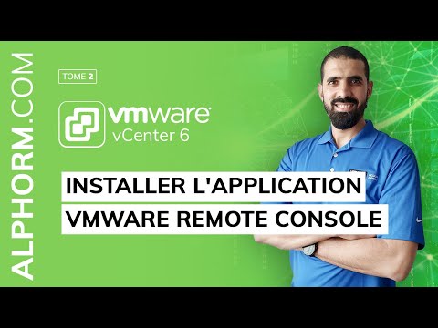 Tuto VMware vCenter 6 Installer l application VMware Remote Console