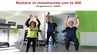 Esercizi di flessibilità e stabilità per gli arti superiori | Restare in movimento con la SM