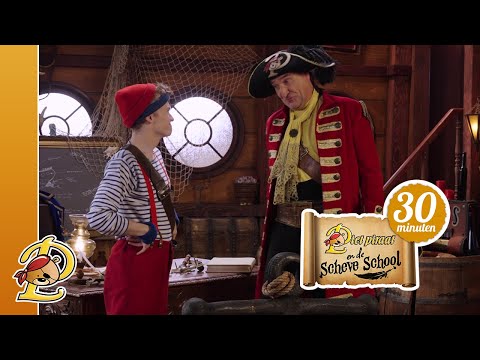 ⛵ 30 minuten Piet Piraat en de Scheve School! | Compilatie ⏱️