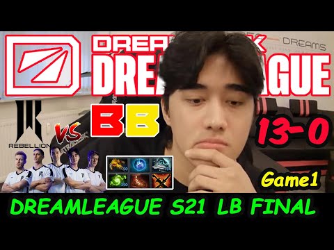 Shopify Rebellion vs Betboom Team | Abed Razor MIDLANE 13-0 Dreamleague SS21 LB Final game1