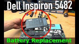 Dell Inspiron 5482 | Battery Replacement / Replace