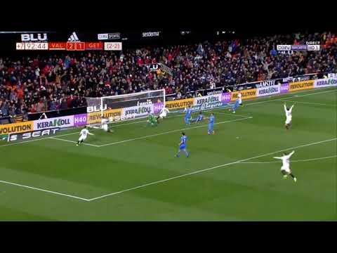 GOAL de Valencia contra el Getafe 1-3 Rodrigo Moreno