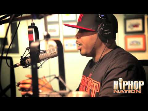 38 SPESH live radio  freestyle (2012)