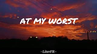 Download lagu At My Worst-Pink Sweat$-Hanin Dhiya Cover(lirik terjemahan Indonesia) mp3