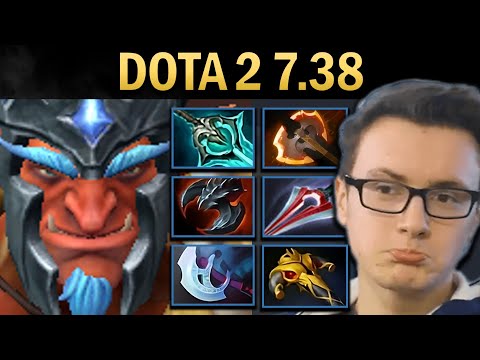 Troll Gameplay Miracle with Battlefury and Diffusal - Dota 7.38