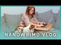 Writing 80,000 Words in One Month?!?! NaNoWriMo Vlog 1