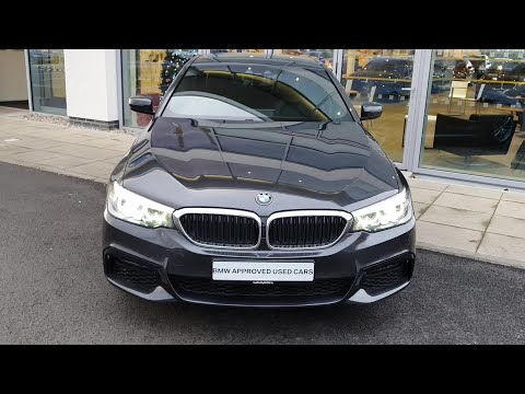 BU68KKF - 2018 BMW 5 Series 530e M Sport iPerformance Saloon 36,500