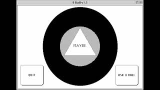 8 Ball for the Apple Macintosh