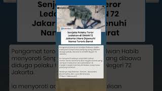 Senjata Pelaku Teror Ledakan di SMAN 72 Jakarta Utara Dipenuhi Nama Teroris Barat