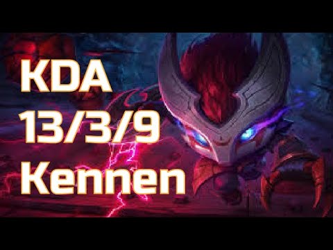 LOL Kennen VS kassadin  - Mid  Lane NA Challenger V10.12