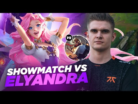 RHOBALAS : SHOWMATCH VS ELYANDRA - SERAPHINE VS CORKI | LOL FR