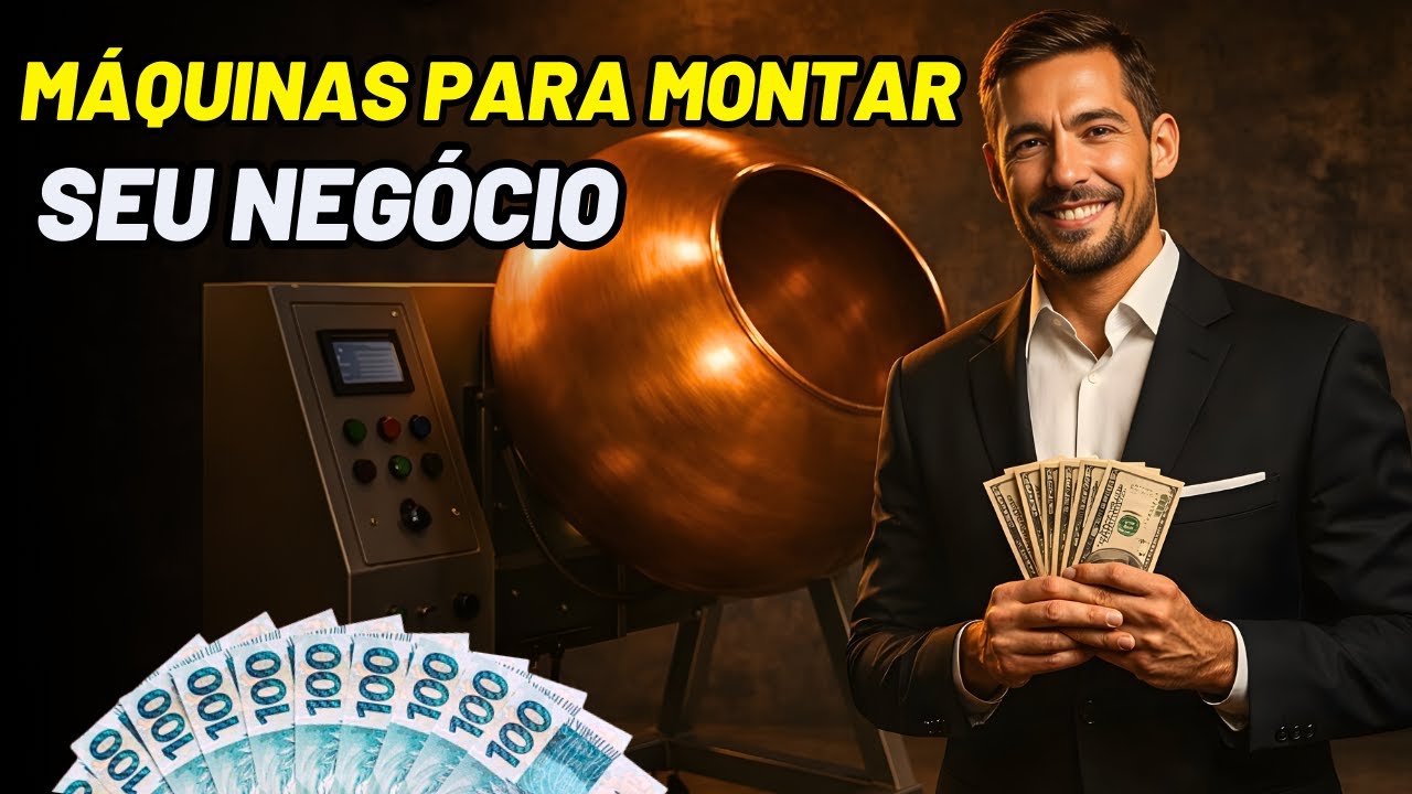 17 MÁQUINAS PARA MONTAR UM NEGÓCIO DE SUCESSO