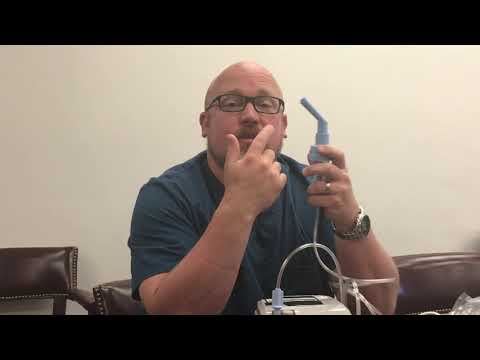 Introduction to Nebulizer and Compressor for bronchiectasis treatments