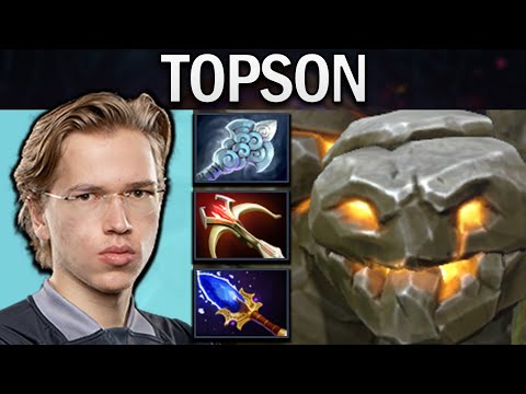 Tiny Dota 2 Gameplay Topson with 25 Kills and Windwaker