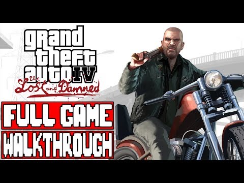 Grand Theft Auto 4 THE LOST AND THE DAMNED Full Game Walkthrough - No Commentary