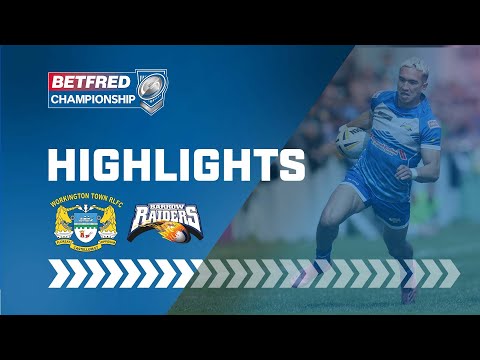 Highlights | Workington Town v Barrow Raiders