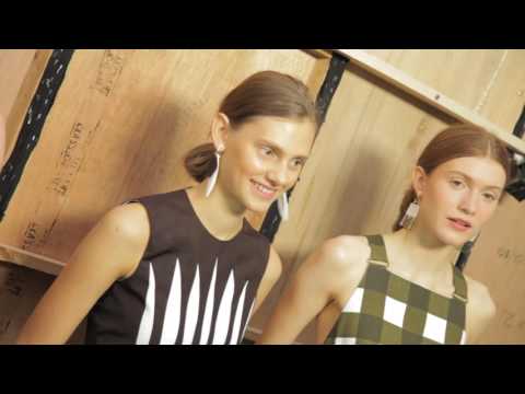 Jasper Conran Spring Summer 2017 Behind the Scenes