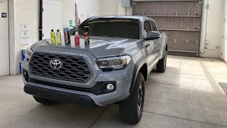 How to wash your 2020 Tacoma TRD Off-Road!