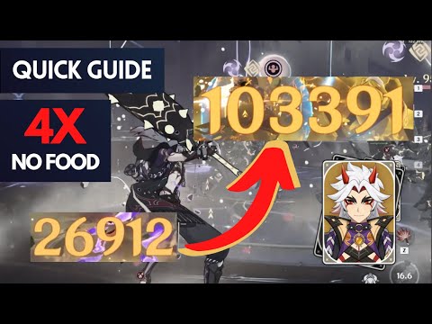 How to 4X your C0 Oni Itto damage, LITERALLY.