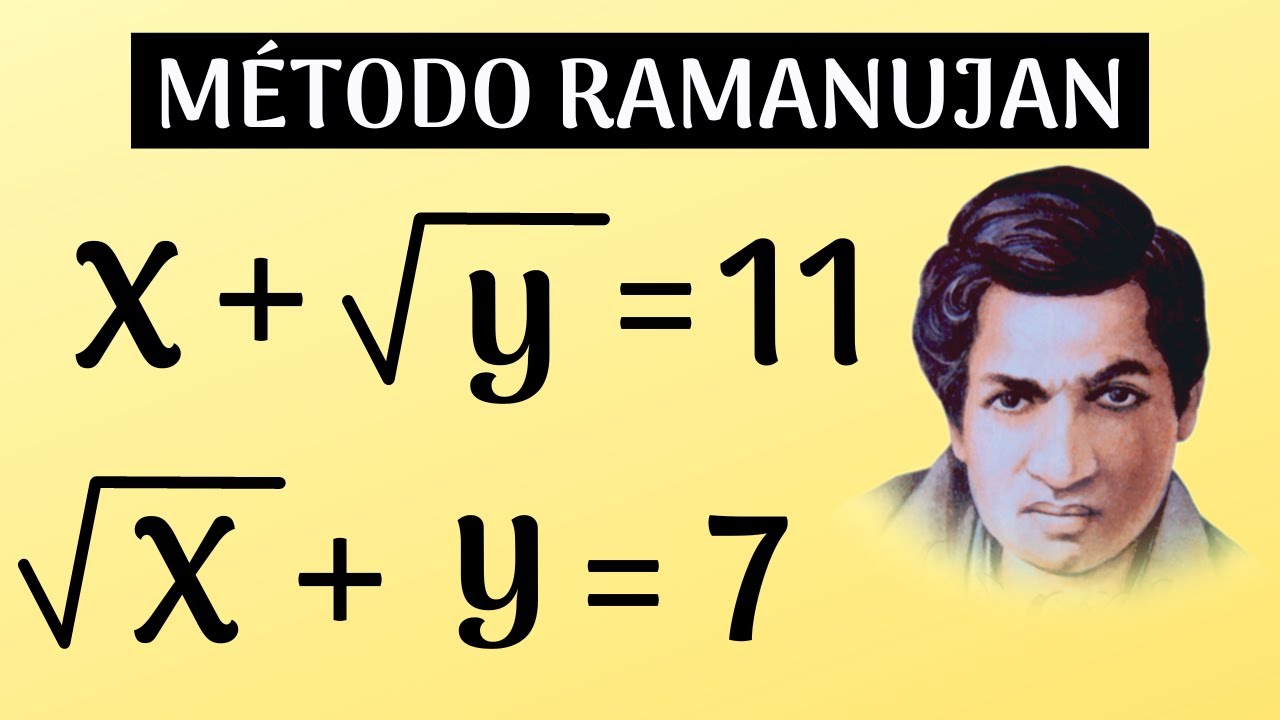 🔥 SISTEMA DE EQUAÇÕES | MÉTODO DE RAMANUJAN