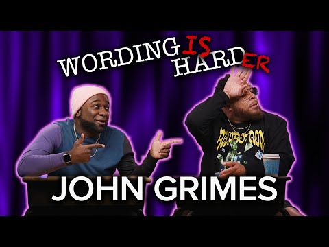 John Grimes Vs Tahir Moore - WORDING IS HARDER!