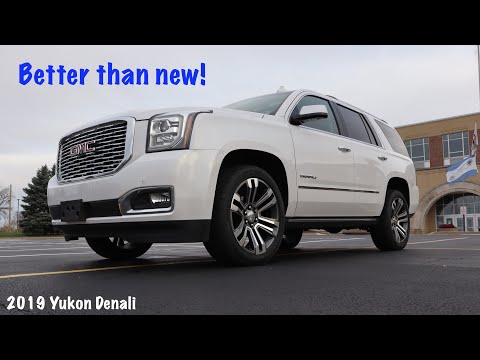 The 2019 GMC Yukon Denali rebuild project comes to an end