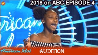 Victoria McQueen sings Don&#39;t You Worry About A Thing Audition American Idol 2018 Episode 4