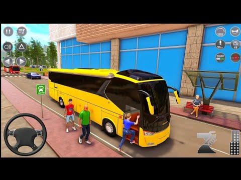 Uphill Offroad Bus Driving Simulator Game - Android Gameplay | Bus Driving Games | #1