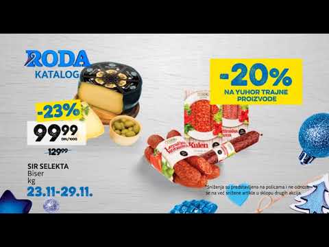 Roda katalog 23.11 - 29.11.2017.