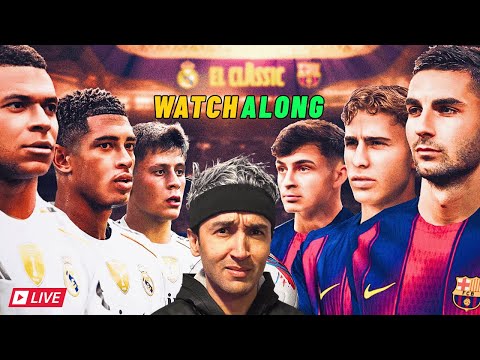 🔴LIVE - Real Madrid vs Barcelona With SVG