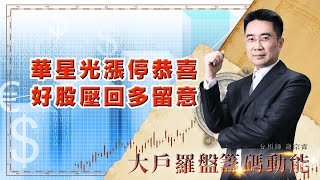華星光漲停恭喜 好股壓回多留意 (圖)