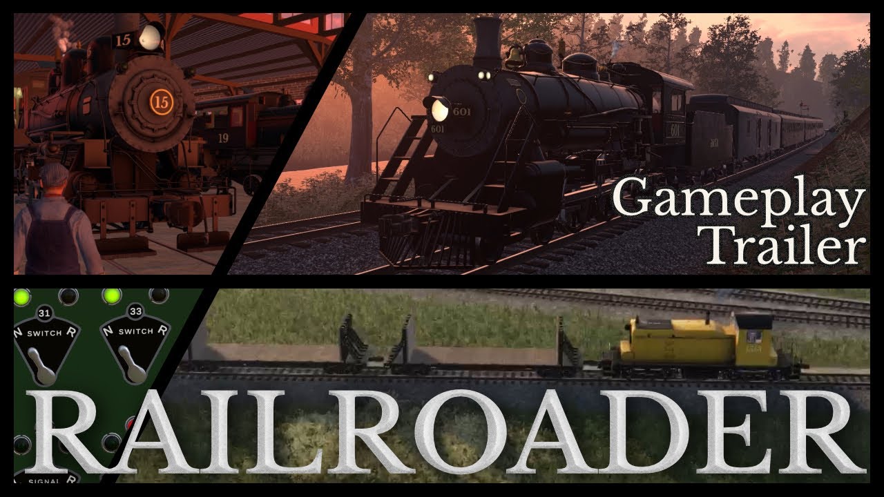 Геймплейный трейлер Railroader