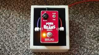 Video thumbnail for Greer Amps Pork N Beans Boost by Pedal of the Day