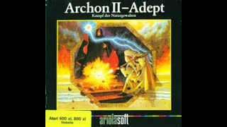 ARCHON II : ADEPT - ATARI 800 XL - THE FINAL CHAPTER ( LONG PLAY )