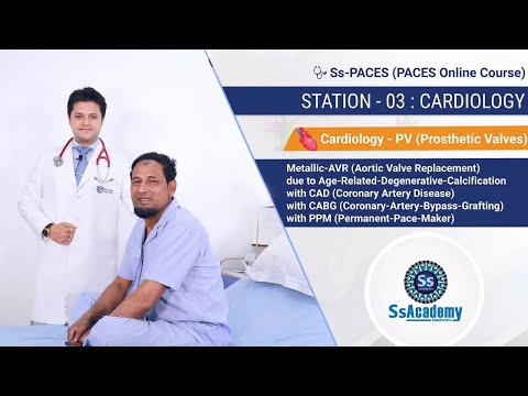PACES 2023 New Format | Metallic-AVR due to Age-related DC with CAD with CABG with PPM