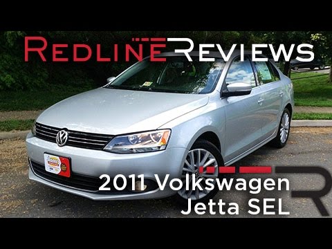 2011 Volkswagen Jetta SEL Review, Walkaround, Exhaust, & Test Drive