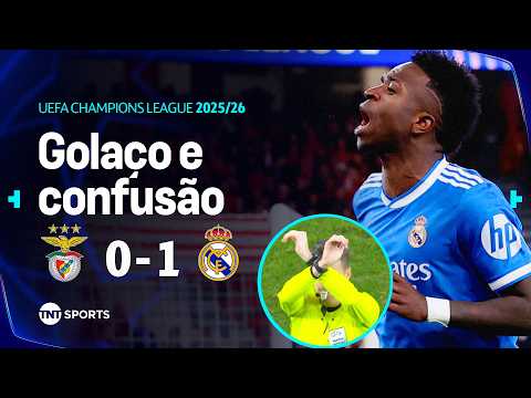 Gols e lances de Benfica x Real Madrid