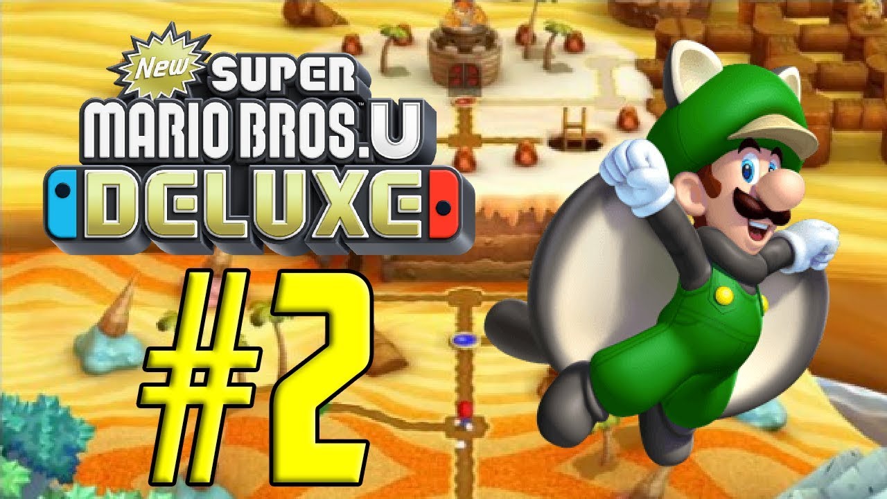 Wereld 2: Zandkoekjesland 100% | New Super Mario Bros. U Deluxe #2