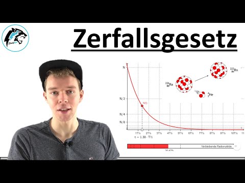 The Decay Law – (Half-Life & Radioactivity) | NEW