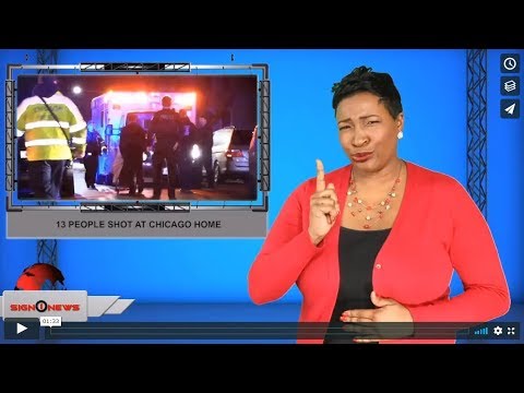 13 People shot at Chicago home (ASL - 12.22.19)