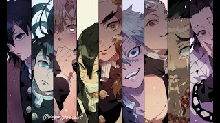 ⚠イヤホン推奨【AMV/MAD】『人々の為に命を尽くす』馬と鹿 米津玄師/Covered by 花鋏キョウ 【鬼滅の刃】